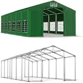 Das Company 6x12 grün Partei Zelt WINTER ISD