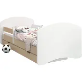 BDW Kinderbett, Doppelseitiges mit Schublade, Kein Motiv, 190/90
