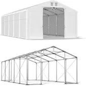 Das Company 4x10 White Magazine Zelt WINTER PLUS MS/SD