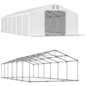 Das Company Sommermagazin Zelt 5x12 weiß SUMMER PLUS MSD