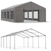 Das Company Sommer Zelt 6x8 Grau SUMMER IPE