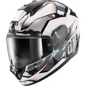 Shark Ridill 2 Matrix Camo Helm, weiß/silber, L (59/60)