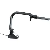 A. Schweizer Multilight Pro LED Leseleuchte mit langem Arm und Tischfuß