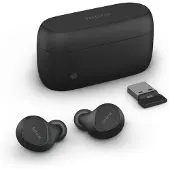 Jabra Evolve2 Buds UC 20797-989-989 - True Wireless-Kopfhörer mit Mikrofon - im Ohr - Bluetooth - aktive Rauschunterdrückung - Adapter USB-A via Blue