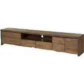 MASSIVMOEBEL24.DE MASSIVMOEBEL24 TV-Board Mango 260x45x50 braun geölt PURE MANGO #225