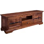 MASSIVMOEBEL24.DE MASSIVMOEBEL24 TV-Board Akazie 170x40x55 nougat lackiert OXFORD #324