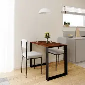 AKKE Caravaggio LOFT Tisch mit schwarze beine LxBxH: 80x50x75 cm