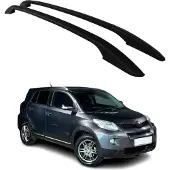 Omtec Aluminium Dachreling Relingträger für Toyota Urban Cruiser 2009-2014 Schwarz