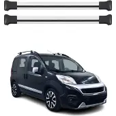 Omac 2521928 Dachreling Dachträger Aluminium für FIAT FIORINO Kasten/Kombi (225)