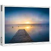 Raxxa Premium-Puzzle "Sonnenaufgang am See", 1000 Teile
