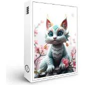 Raxxa Premium-Puzzle "Fafnir the Dragon Cat", 1000 Teile