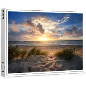 Raxxa Premium-Puzzle "Sonnenuntergang am Strand", 1000 Teile