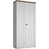 AX Living Kleider Schrank Palmano S2T – 90 cm breit, Andersen Kiefer