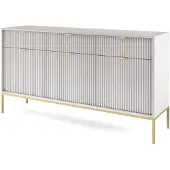 AX Living Kommode mit Schublade Eternas KS104 104 cm Modern in Grau