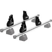 Aurilis Ladungsbegrenzer Lastanschläge Load Stopper für Dachträger Einstellbar 4tlg