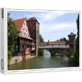 Raxxa Premium-Puzzle "Henkersteg in Nürnberg", 1000 Teile