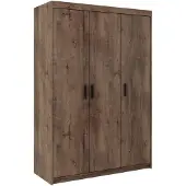 AX Living Storicos 3T 3 türig Kleiderschrank Lefkas 133 cm breit