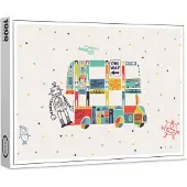 Raxxa Premium-Puzzle "Viaja en mi Bus intergaláctico", 1000 Teile