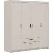 AX Living Schubladenschrank Garderobe Beige Schrank Storicos 4T 176,3cm