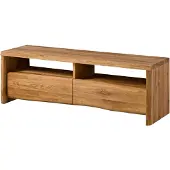 MASSIVMOEBEL24.DE MASSIVMOEBEL24 TV-Board Wildeiche 151x45x50 natur geölt PURE OAK #108
