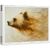Raxxa Premium-Puzzle "Nebelbär", 1000 Teile