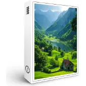 Raxxa Premium-Puzzle "Sommertal", 1000 Teile