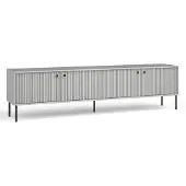 AX Living Lowboard TV Irelis 207 cm Grau Schwarz Modern Industrial