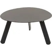 In And OutdoorMatch Beistelltisch - Schwarz - 55x46x28 cm - Stahl