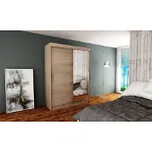 Minio Kleiderschränke TOKYO 2 150 cm Sonoma