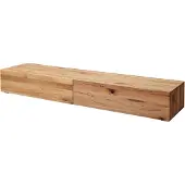 MASSIVMOEBEL24.DE MASSIVMOEBEL24 TV-Board Wild-/Zerreiche 220x52x32 natur geölt FRANKFURT #108