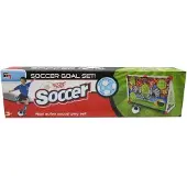 Wiky Fußball-Set Tor mit Punktlöchern 120 x 74 cm