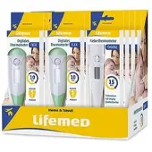 Lifemed Fieber-Thermometer-Mischdisplay 4 Sets: 24 x Digital + 24 x Flex