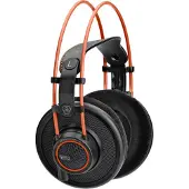 AKG K712 PRO, Kabelgebunden, 10 - 39800 Hz, Musik, 235 g, Kopfhörer, Schwarz, Orange