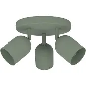 Eglo Design-Deckenstrahler Tilston 3-hellgrün