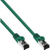 InLine Patchkabel, S/FTP (PiMf), Cat.8.1, 2000MHz, halogenfrei, grün, 15m, 15 m, Cat8.1, S/FTP (S-STP), RJ-45, RJ-45, Grün