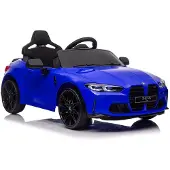 Wisam Leantoys BMW M4 Batterieauto blau lackiert