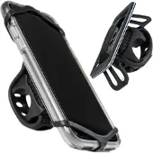 Lezyne Schwarzer Halter für Fahrrad-Smartphone MTB Smart Grip Phone Mount