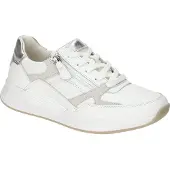 Gabor ROLLINGSOFT Damenschuhe - sportliche Schnür- Halbschuhe weiß Freizeit NEU
