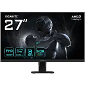 Gigabyte Gaming-Monitor "GS27F2", Energieeffizienz: D, schwarz, Monitore, neigbar, Gaming-Monitor