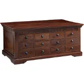 MASSIVMOEBEL24.DE MASSIVMOEBEL24 Couchtisch Akazie 120x70x54 nougat lackiert OXFORD #322