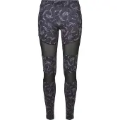 Urban Classics Leggings "Damen Ladies Tech Mesh AOP Leggings"