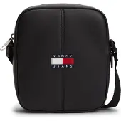 Tommy Hilfiger Umhängetasche Tjm Ess Daily Pu Reporter AM0AM14292 Schwarz