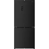 Gorenje NRM819D61BX Kühl-/Gefrierkombination, Crossdoor, Flügeltüren, 460 Liter, NoFrost Plus, Schwarz
