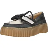 Clarks Torhill Boat 26186303 4, Schnürschuhe in Blau, kombiniert für Damen, Größe 36