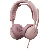 Logitech Zone Wired 2, Kabelgebunden, 20 - 20000 Hz, Anrufe/Musik, 223,5 g, Kopfhörer, Rose
