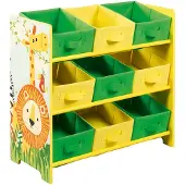 Excellent Holz-Spielzeugorganizer – Safari