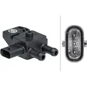 Hella 6PP 009 403-421 Sensor, Abgasdruck - 3-polig - geschraubt