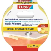 TESA Profi-Malerband Innen 25mx25mmgelb Packung mit 12 Stück