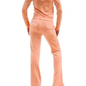Juicy Couture Jogginghose Layla JCSEBJ001 Orange Flared Leg