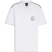 BOSS Poloshirt aus Stretch-Baumwolle mit tennisinspiriertem Logo Grösse L